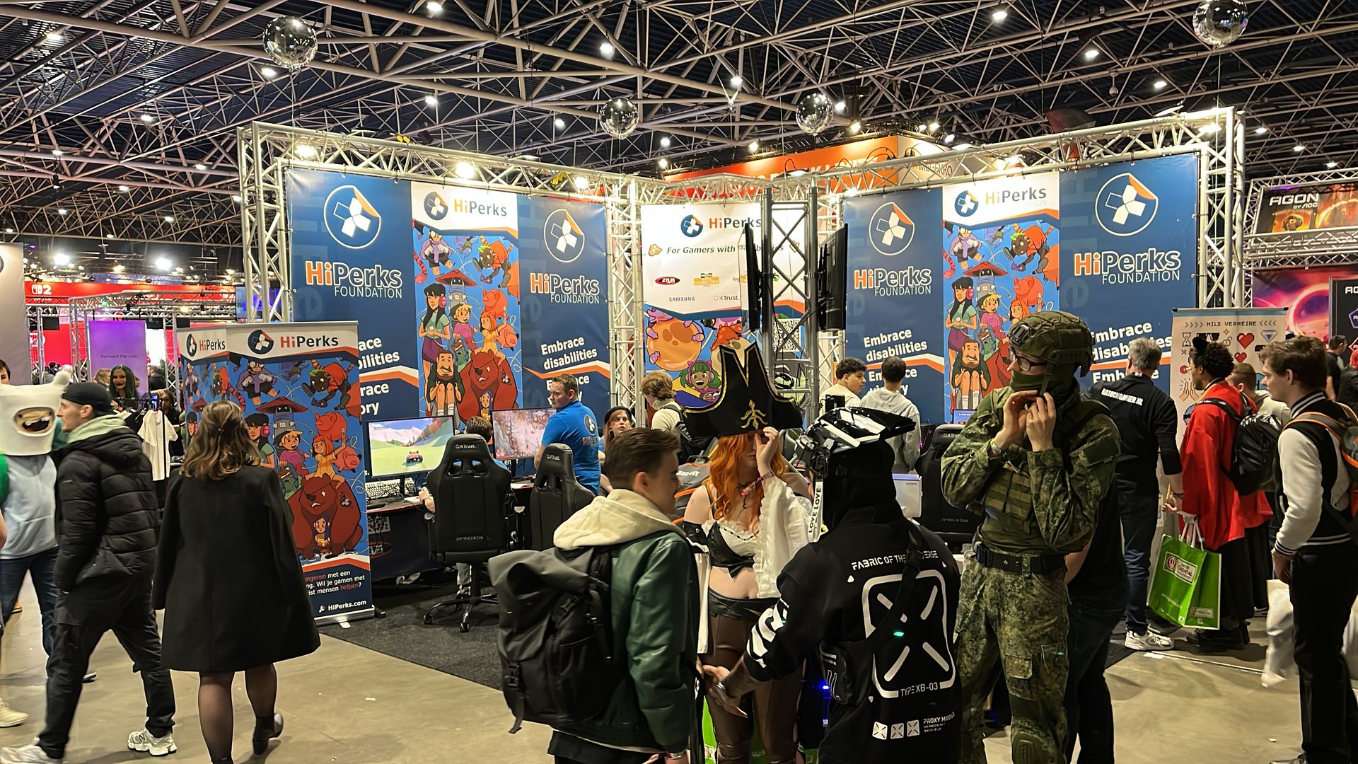 HiPerks Foundation @ Heroes Dutch Comic Con Winter 2025