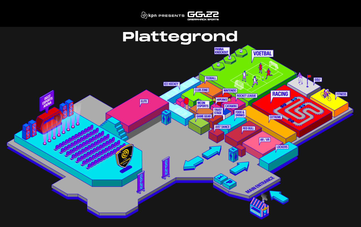 HiPerks - GG22 Plattegrond
