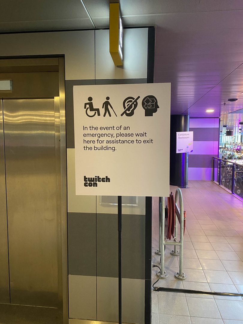 Twitchcon 2024 toegankelijkheid